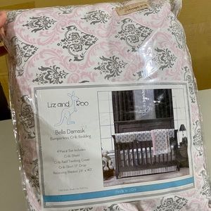 Liz and Roo baby girl bedding